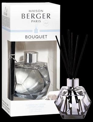 Bouquet Diffuser Geometry Black Gift with Cotton Caress