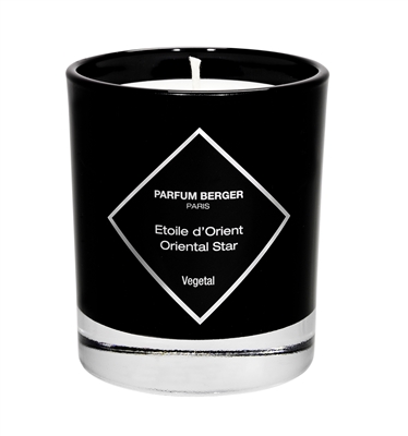 Graphic Candle Oriental Star