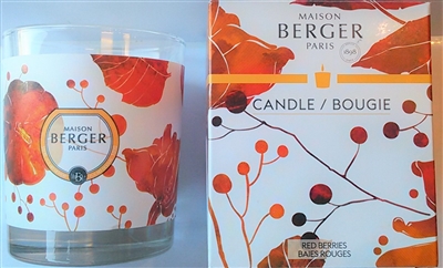 Scented Candle Red Berries