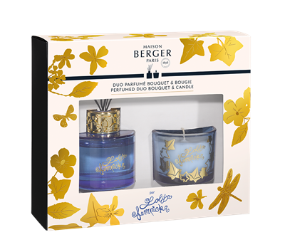 Bouquet Mini Diffuser Mini Candle Duo Gift Set Blue Lolita Lempicka