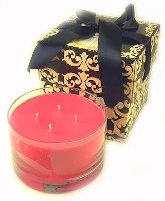 Tyler Candle - Frosted Pomegranate - Exclusive
