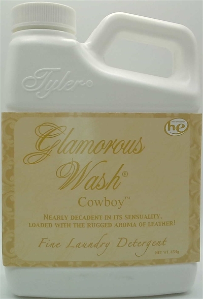 Tyler Candle Company - Glamorous Wash - Cowboy - 454g / 16oz