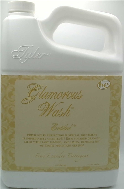 Tyler Candle Company - Glamorous Wash - Entitled - 1.89L / 64oz