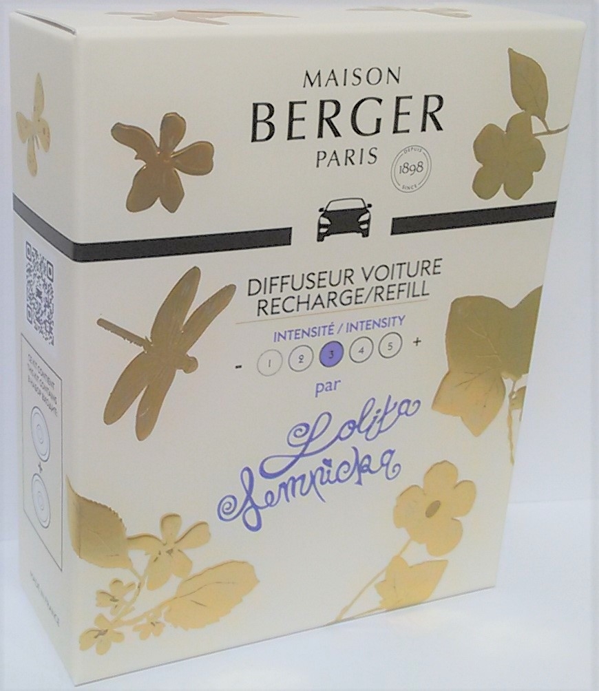 Parfum Berger 2 Ceramic Car Diffuser Packs Lolita Lempicka
